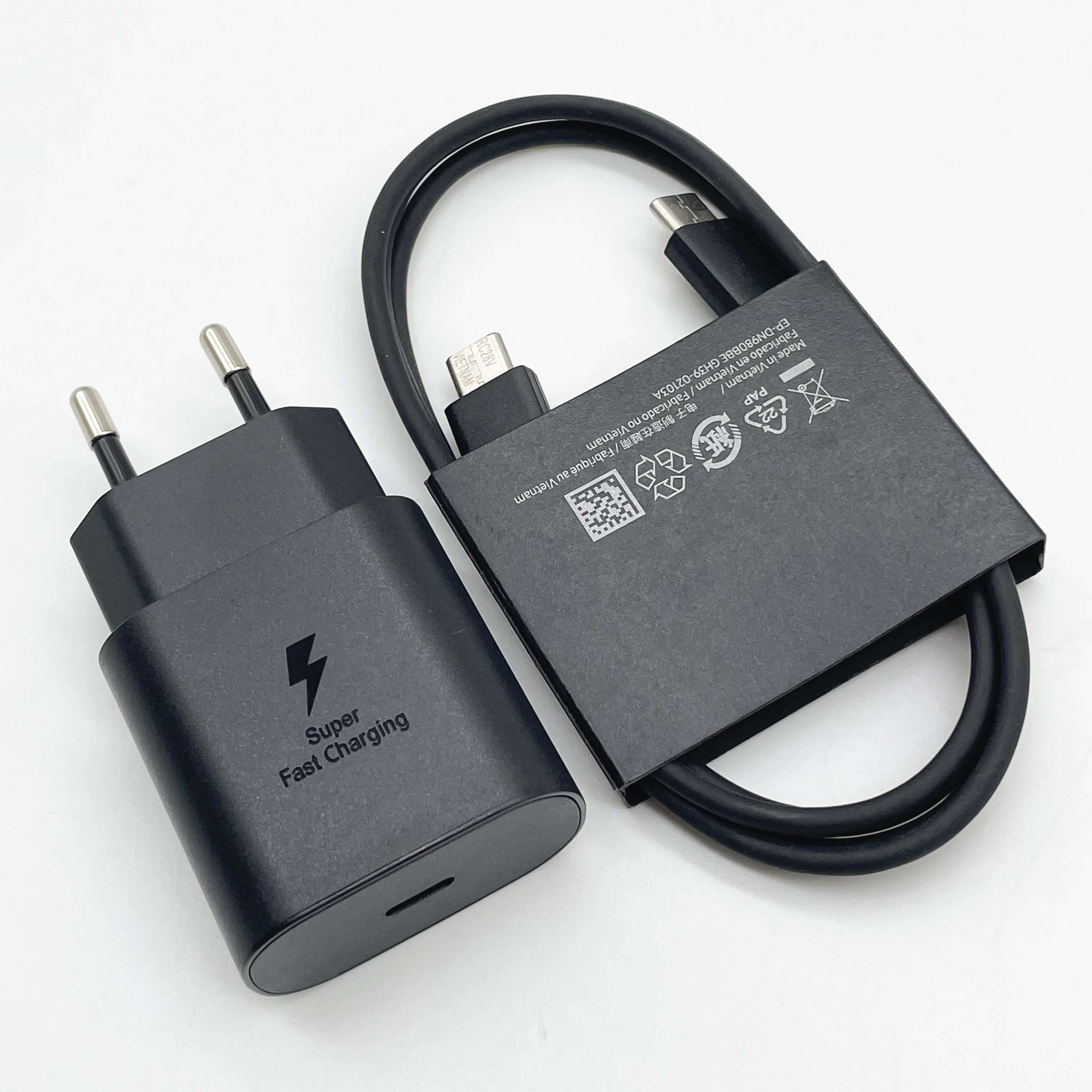 SAMSUNG 25W Super Fast PD Wall Charger with Type-C Cable