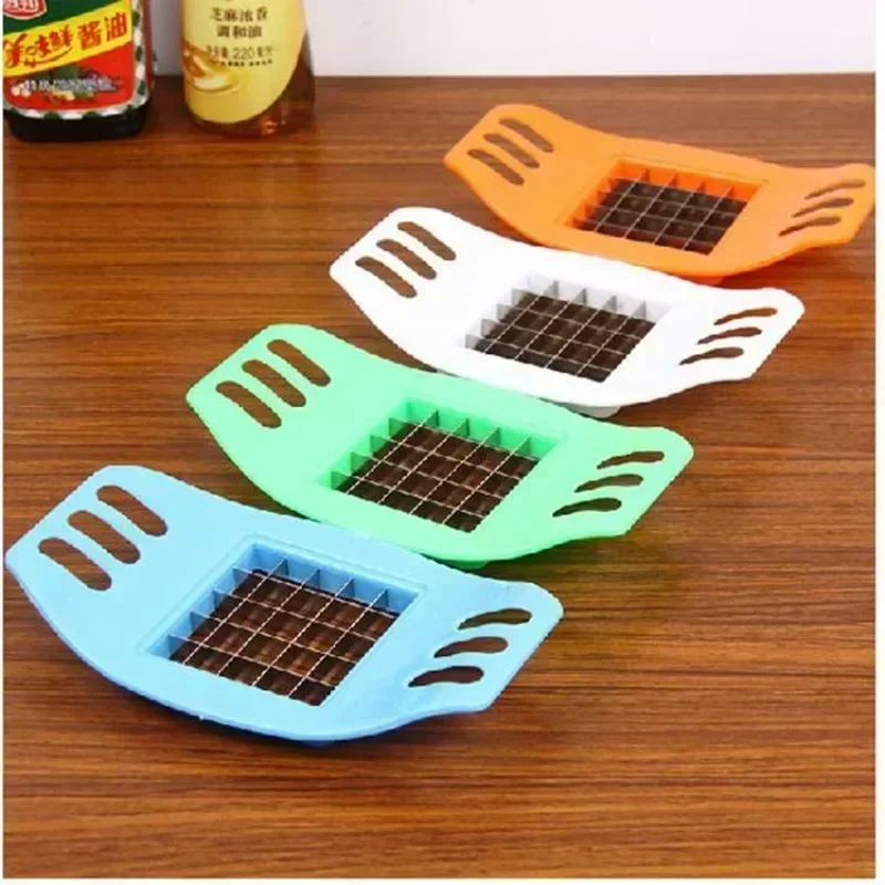 1Pc Home Vegetable Slicer Cutter Chopper Chips Making Tool Egg Cuter Potato Cutting Fries Making Tool Kitchen Accessorie Gadgets