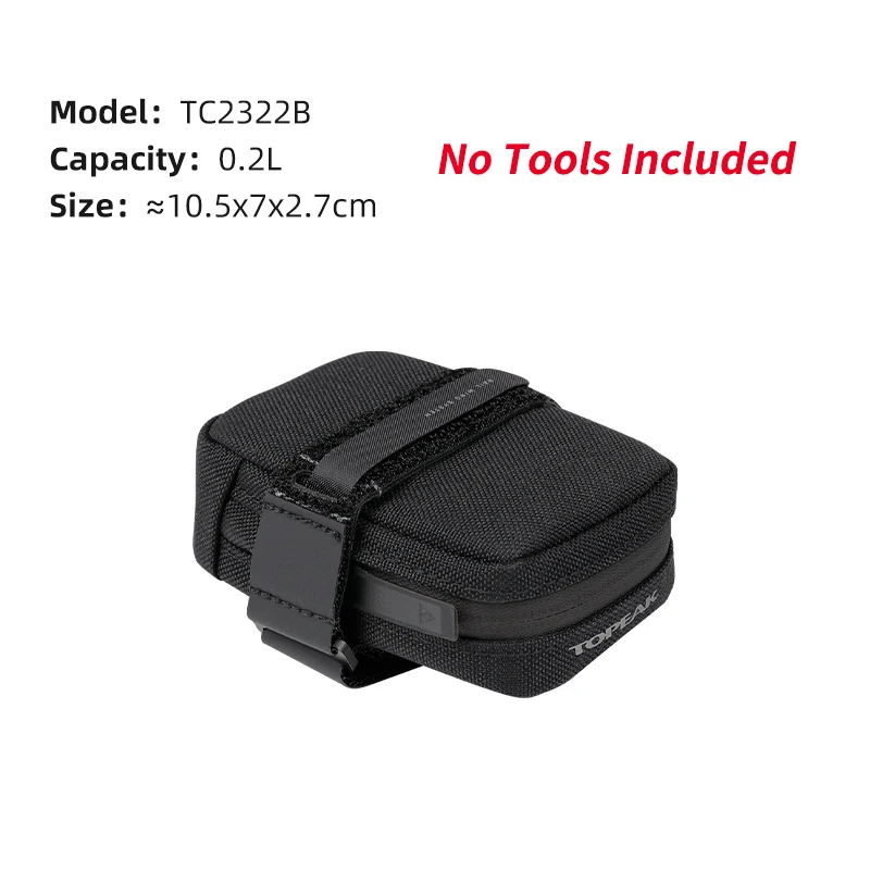 TOPEAK(トピーク) サドルバッグ ロールアップ サイクル/自転車 トップピーク-防水自転車シートバッグ、超小型サドルバッグ