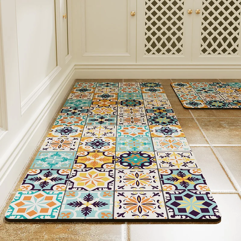 KitchenRugMatNonSlipWashableWaterproofEasyToCleanKitchen