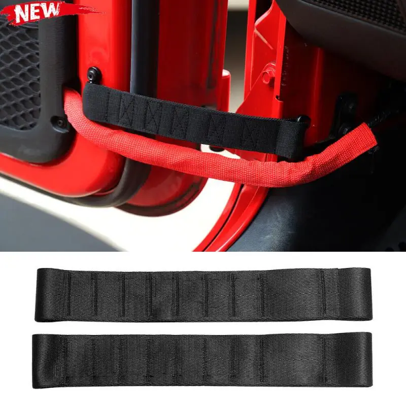 Black Door Limiting Check Strap for Jeep Wrangler Cj Yj Tj Jk & Unlimited Heavy Duty Strong Limit Check Strap