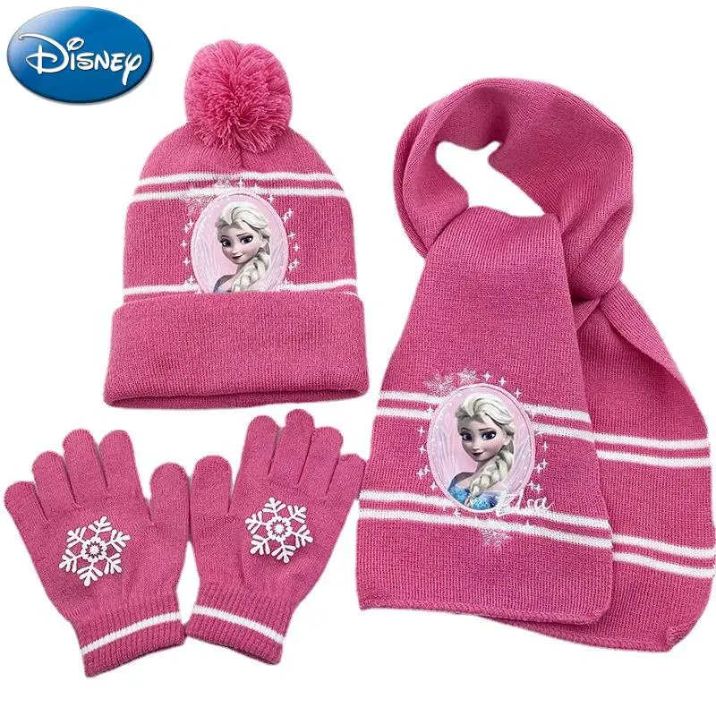 Children Hat Scarf Gloves Set Hat Scarf Set Children Autumn Mouse