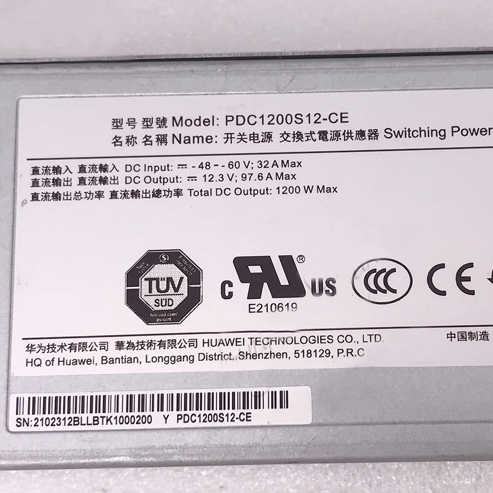 Original For Huawei DC Power Module PDC1200S12-CE 1200W Perfect Test 7 Original For Huawei DC Power Module PDC1200S12-CE 1200W Perfect Test - Image 5