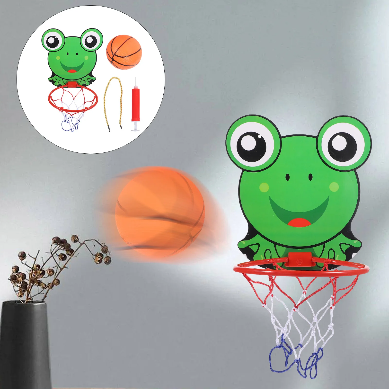 

Баскетбольная детская настенная мини-подставка для баскетбола