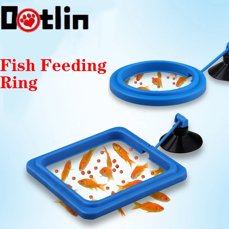 Fish Feeding Ring，aquarium Floating Food Feeder Fish Tank Fish Food