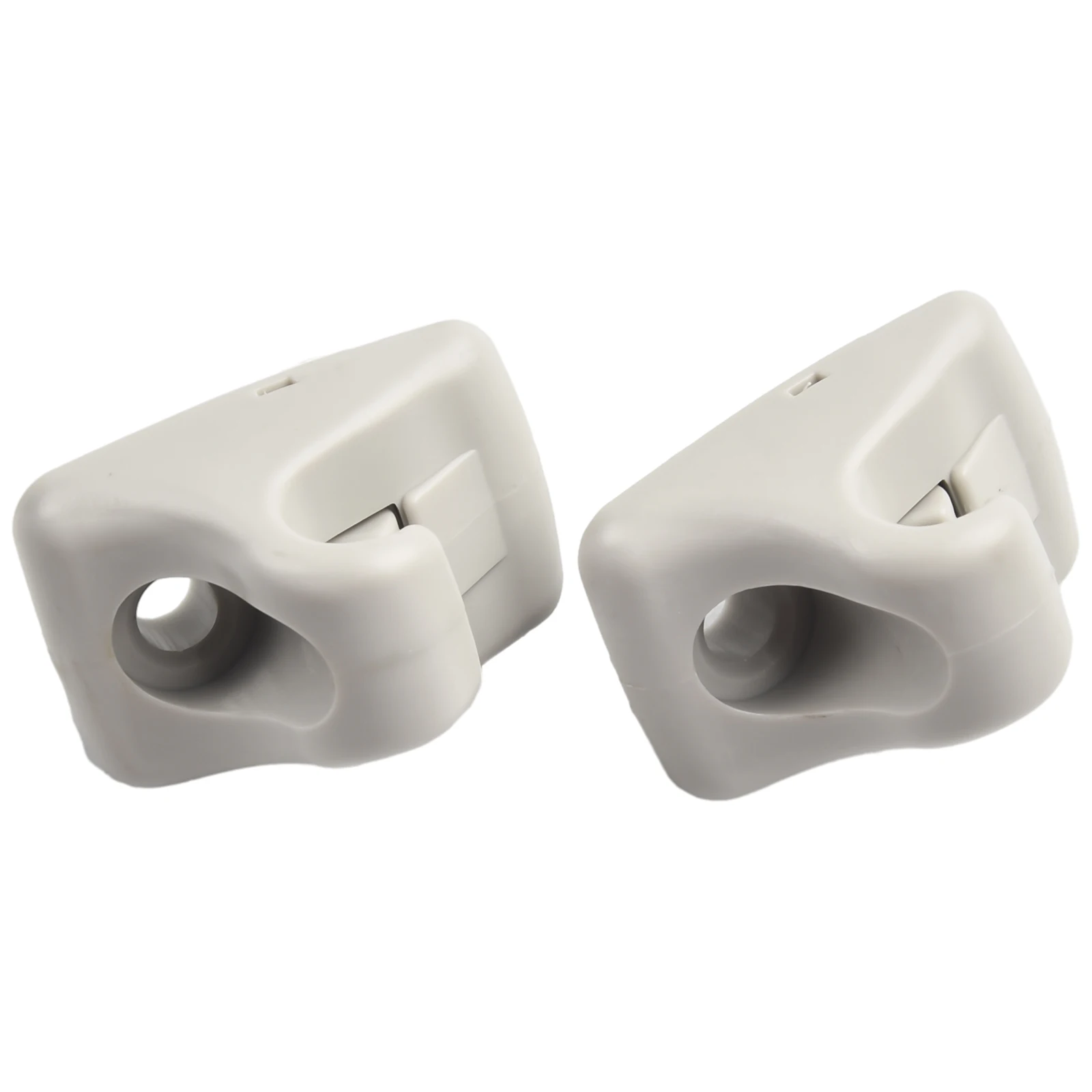 

Retainer Fastener Sun Visor Clip Grey Parts Replacement Support Vehicle 2pcs 85235C9000 ABS Accessories Brand New