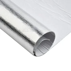 Fireproof Heat Insulation Mat with Aluminum Coating - 25x50cm
