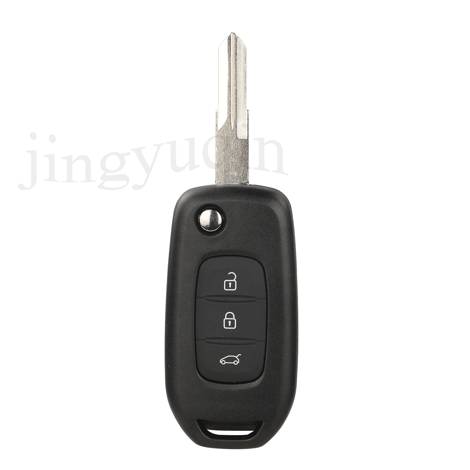 Jingyuqin CWTWB1G767 รีโมทสมาร์ทกุญแจรถสําหรับ Renault Kadjar CAPTUR Megane สัญลักษณ์ Logan Sandero Dacia Duster 433 MHz 4A PCF7961M 2