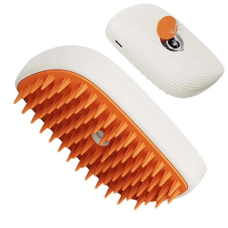 

Cat Steam Brush Pet Spray Massage Comb 3In1 Electric Spray Cat Brushes For Massage Pet Grooming Comb Hair Removal Combs for Pets