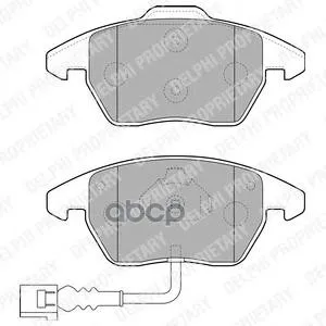 Pads TORM disc Audi A3 TT VW Golf V VI Delphi art lp1837 | Автомобили и мотоциклы
