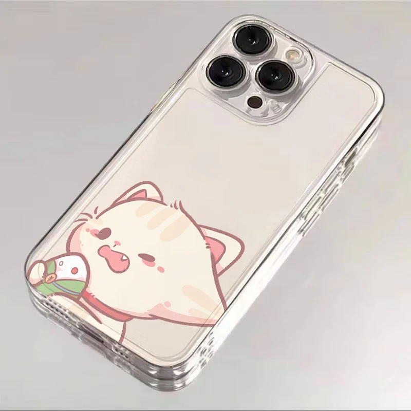 Clear Cute Case for iPhone