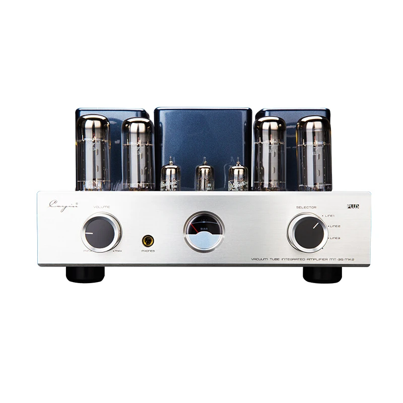 

Ca-yin MT-35 MK2 Plus HiFi Integrated Headphone Dual Mode Tube Amplifier El34*4 TR/18W*2 UL/35W*2 4/8 Ohm Output Low Noise