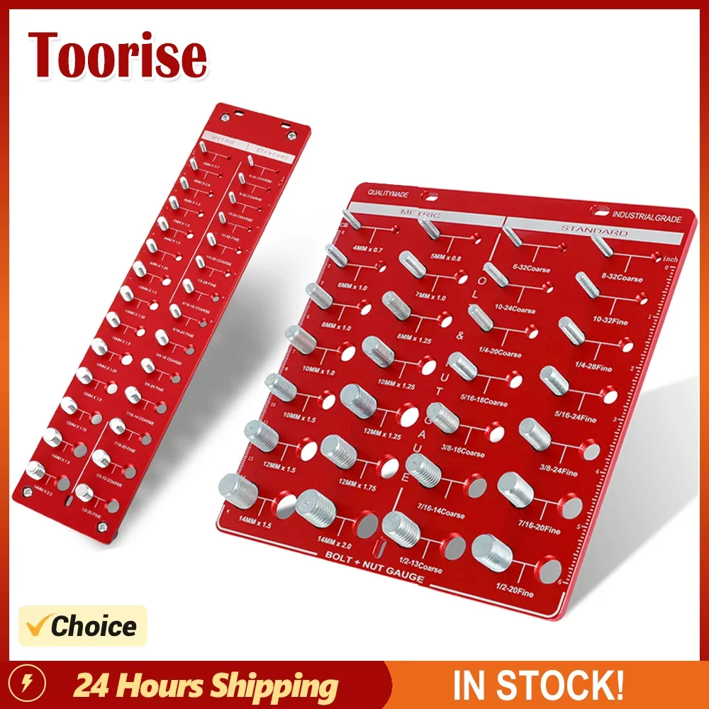 Набор для измерения резьбы, гаек и болтов, метрический размер