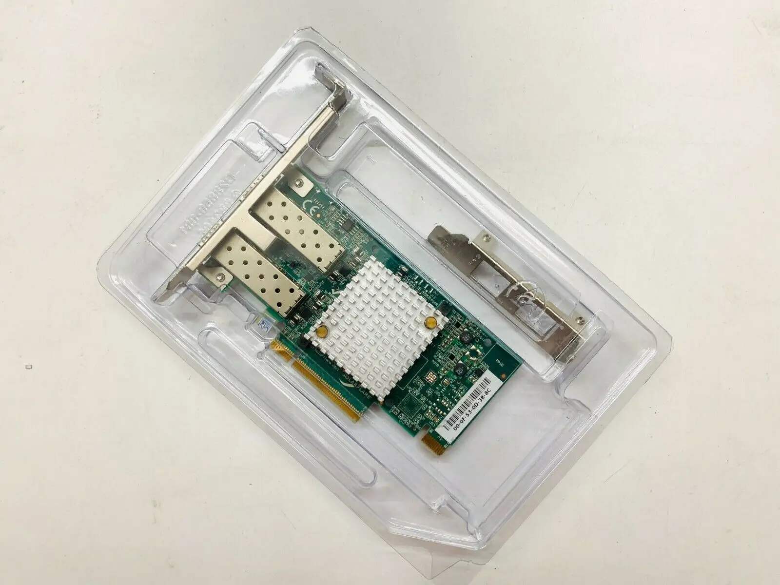 Solarflare SF329-9021-R7 듀얼 포트, 10G 이더넷, 10GbE SFP + PCIe NIC, SFN6122F