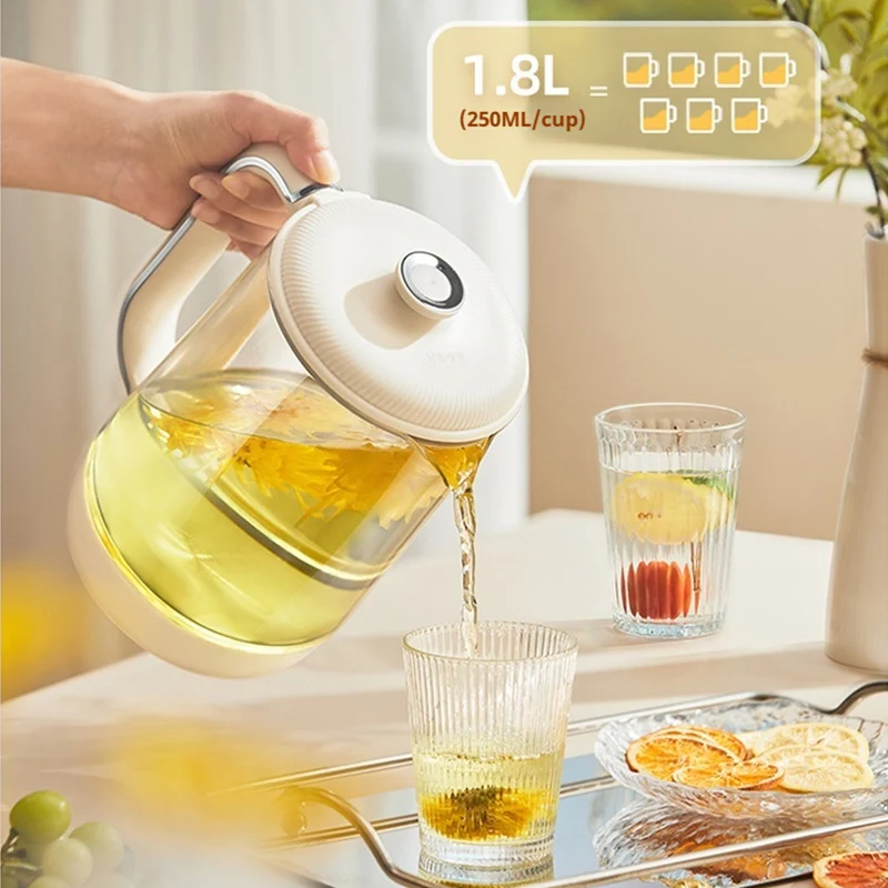 Home use glass health pot multifunctional kettle decoction pot tea maker gift 6