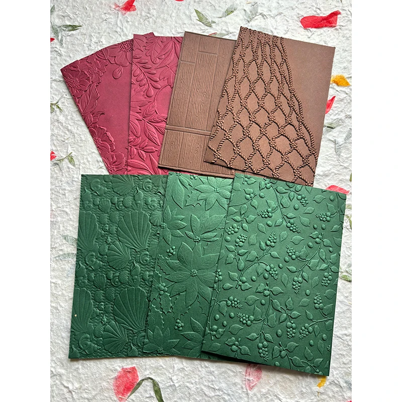 Embossing Folder 3d Die Scrapbooking Tools For DIY Craft Photo Album Decor