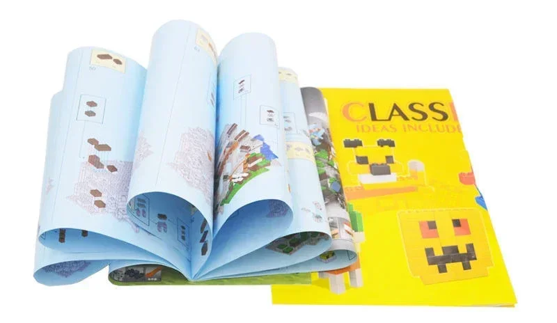 Description Picture 4 of itemHot Toys 1208PCS Building Blocks For Legoinglys Minecrafted Village Warhorse City Tree House Waterfall Educational Toys For Kids