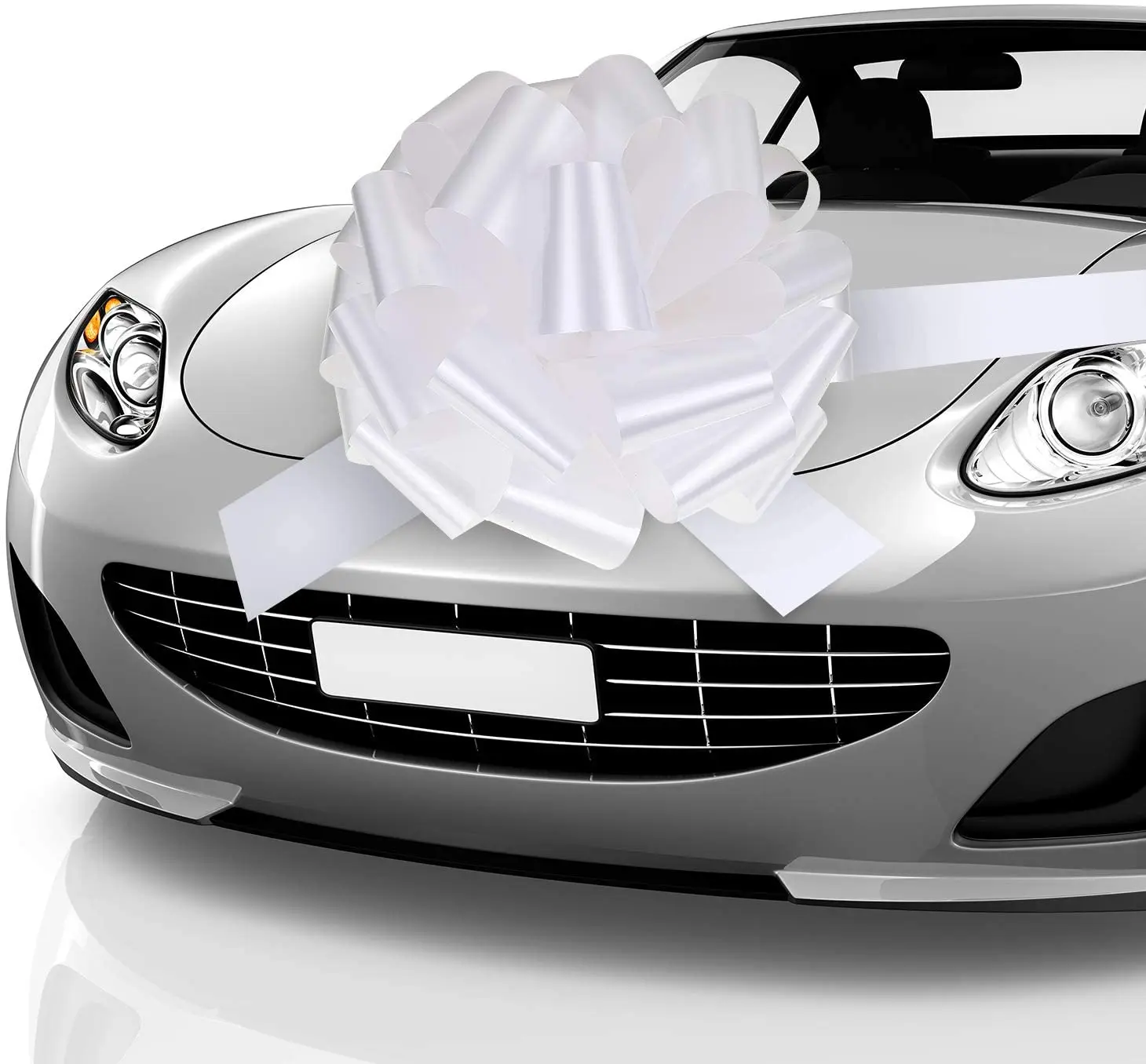 Gros Noeud Cadeau Voiture,Noeud De Voiture Joyeux Anniversaire Noeud Cadeau  Geant,Ruban De Voiture Pour Les Mariages, Les No[n16]