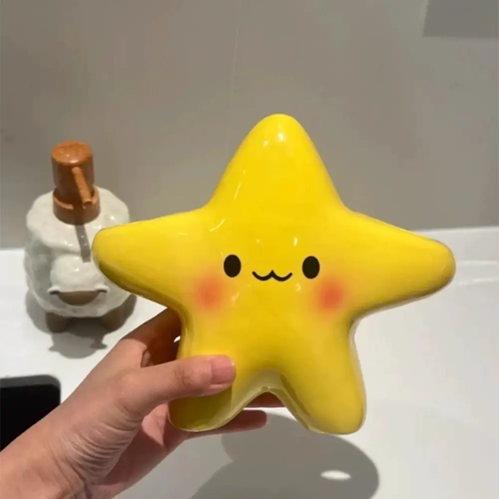 Cute Cartoon Star Electric Toothbrush Stand Bathroom Vanity Toothpaste & Toothbrush Holder