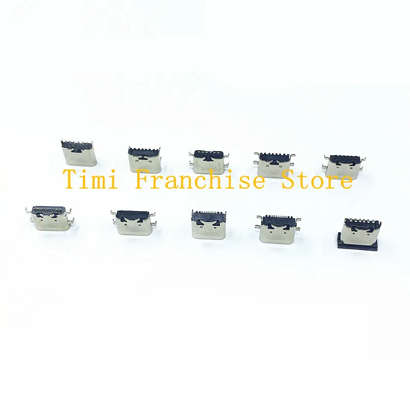 100pcs 10 Models 10 Kinds Micro usb type c cable 3.1 Charging Dock Connectors Use For Mobile Phone drive USb 6Pin 16Pin