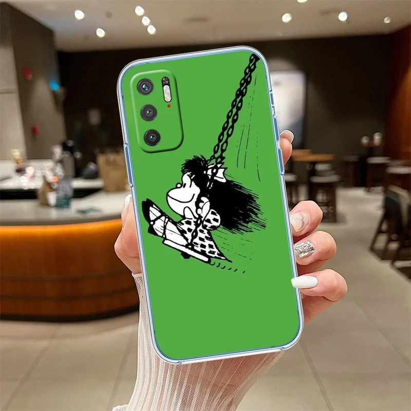 RE44 M-Mafaldas Transparent Phone Case - Sleek and Durable Protection
