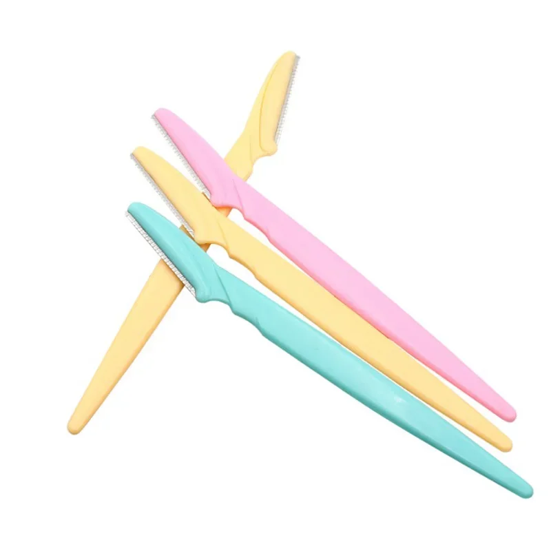 6pcs/Set Eyebrow Trimmer Facial Body Hair Remover Cutter Scissors Eyebrow Razor Shaver Shaper Eye Brow Shaping Tool Face Makeup 3