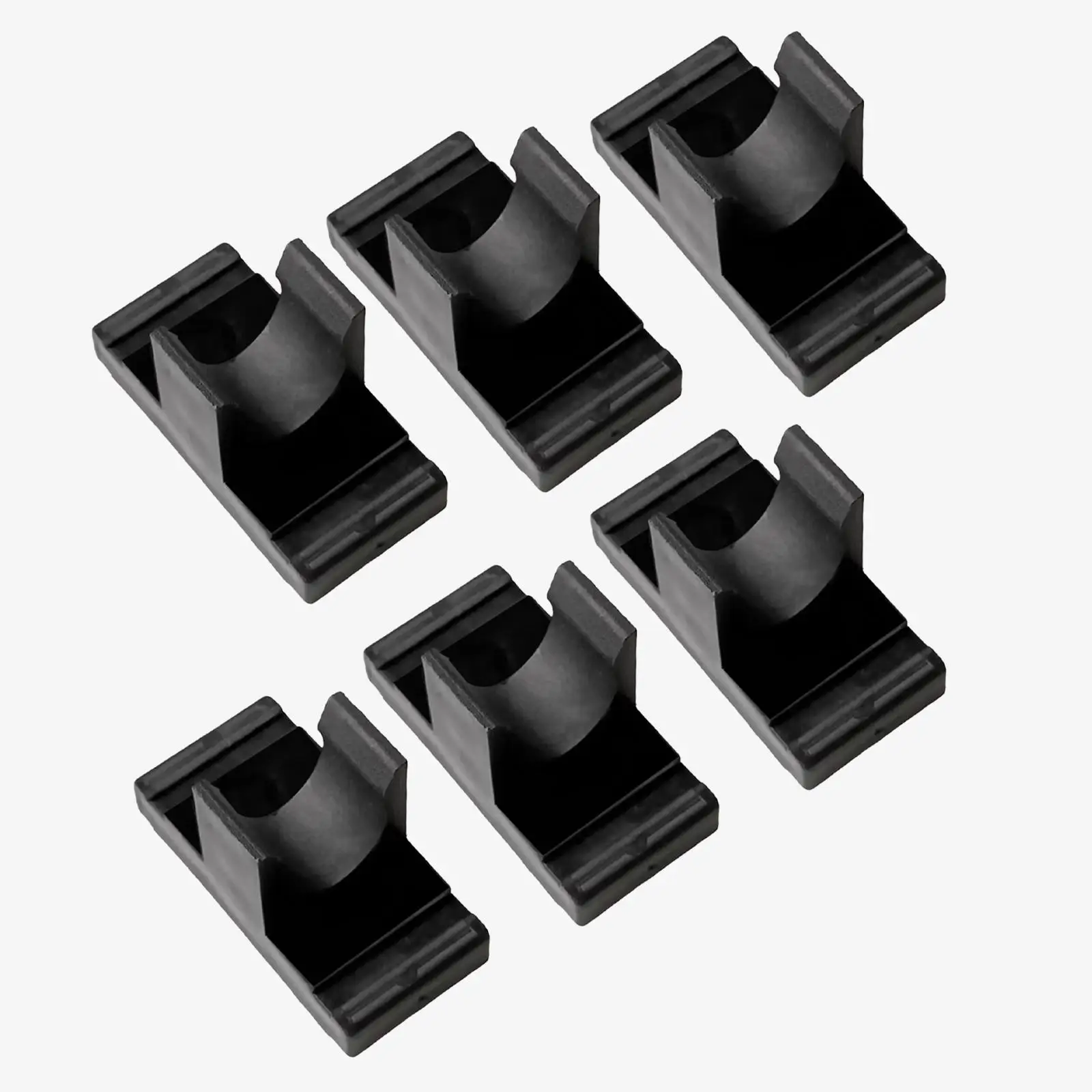 6x Camping Wagon Card Buckle, Utility Grocery Wagon Card Buckle Golf Trolley Buckle for Transportation Shopping Picnic