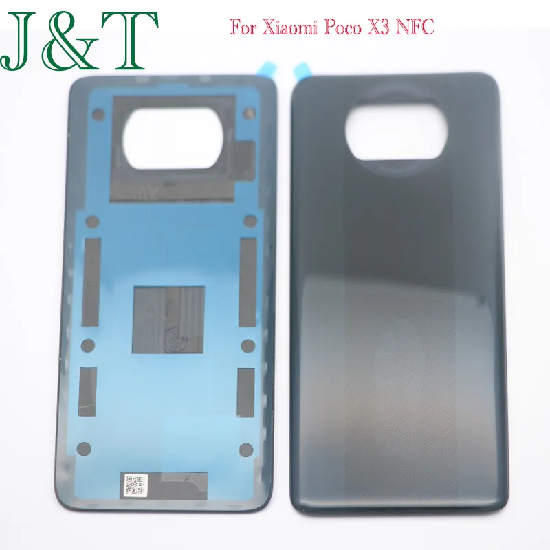 Phone Back Cover For Xiaomi Mi Poco X3 NFC POCO X3 Replacement Housing