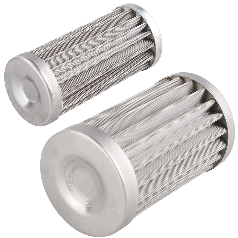 Fuel Filter 44MM/58MM Stainless Steel&Iron Element 60 Micron Ethanol Compatible Mesh AN6/AN8/AN10 Filter Accessories OFI065 fuel filter water separator