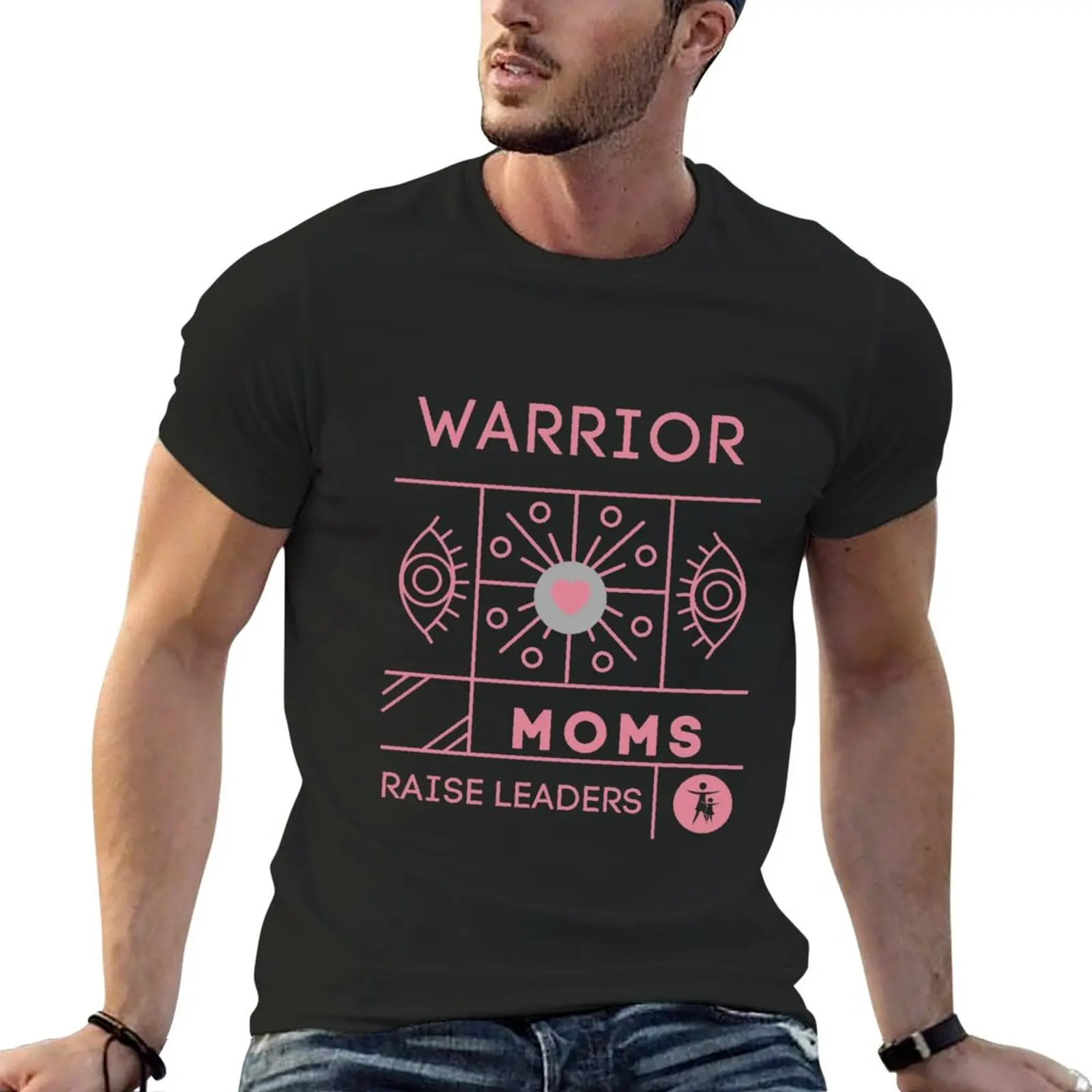 

Warrior Moms Raise Leaders T-Shirt tops summer tops mens t shirts casual stylish