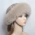 New Genuine Real Natural Knitted Mink Fur Hat Cap Luxury Women Handmade Knit Fashion Winter Headwear Warm Real Fox Fur Beanies 15