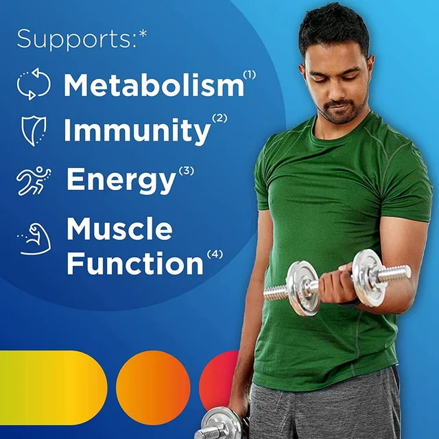 Centrum Men's Multivitamin/Multimineral Supplement with Vitamin D3, B Vitamins & Antioxidants, Gluten-Free, Non-GMO 4