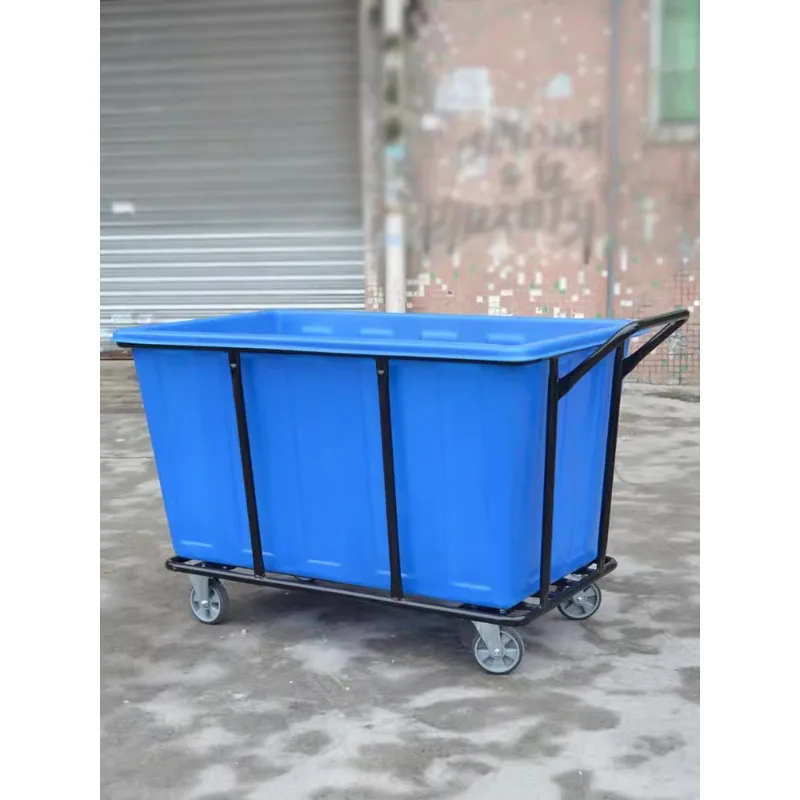 Laundry Linen Storage Cart Hotel Hotel Collection Cart Room Service Thickened Plastic Work Cleaning