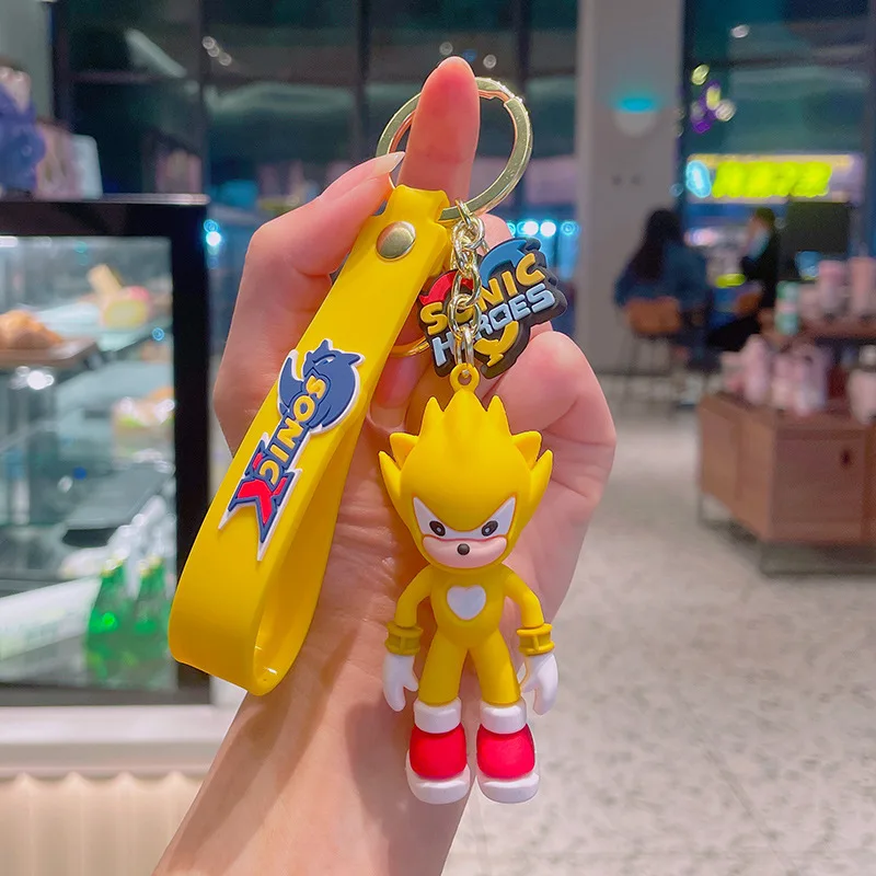 thumbnail image 1 of Figura de acción de Sonic Shadow Knuckles, muñeco de Sonic de metal, periféricos de anime, llavero, accesorios, bolsa, decoración, juguete para niños, regalo, 1 of 5