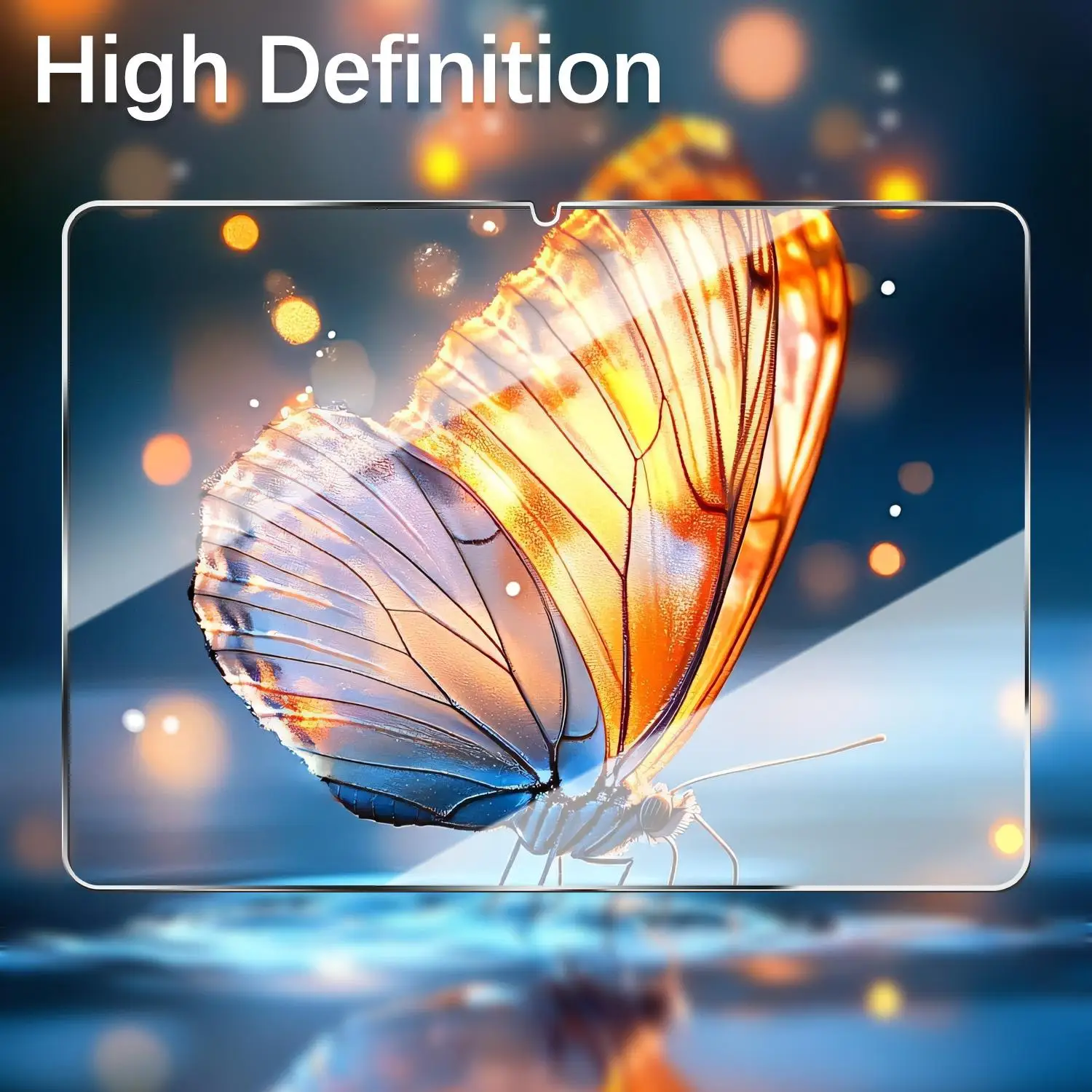 Premium 9H Tempered Glass Screen Protector - Full Cover HD Clear Protective Film
