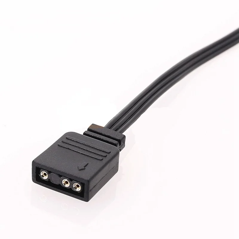 RGB Controller 4PIN RGB to Standard ARGB 3 Pin 5V Adapter 25cm