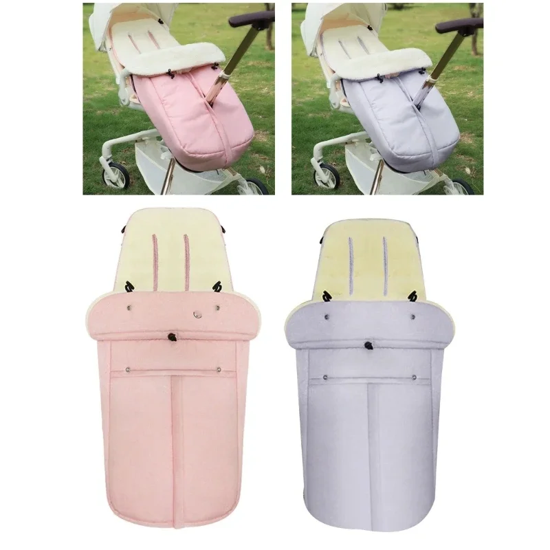 

Baby Stroller Sleeping Bag Outdoor Footmuff Windproof Stroller Blanket Winter Warm Stroller Bunting Bag Cozy Sleep Sacks