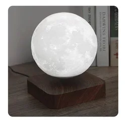 Lunar Lamp 3d Printing Integrated Lunar Levitation Star Sky Lamp Magnetic Levitation Small Night Lamp Moon Lamp