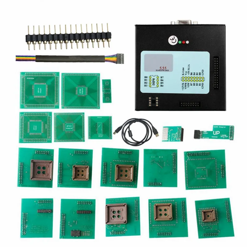 V5.55 XPROG-M V6.50 V6.26 Full Adapter Auto ECU Chip Tuning Programmer Xprog M 5.55 6.12 6.26 6.50 Metal Box X-PROG automotive diagnostic scanner