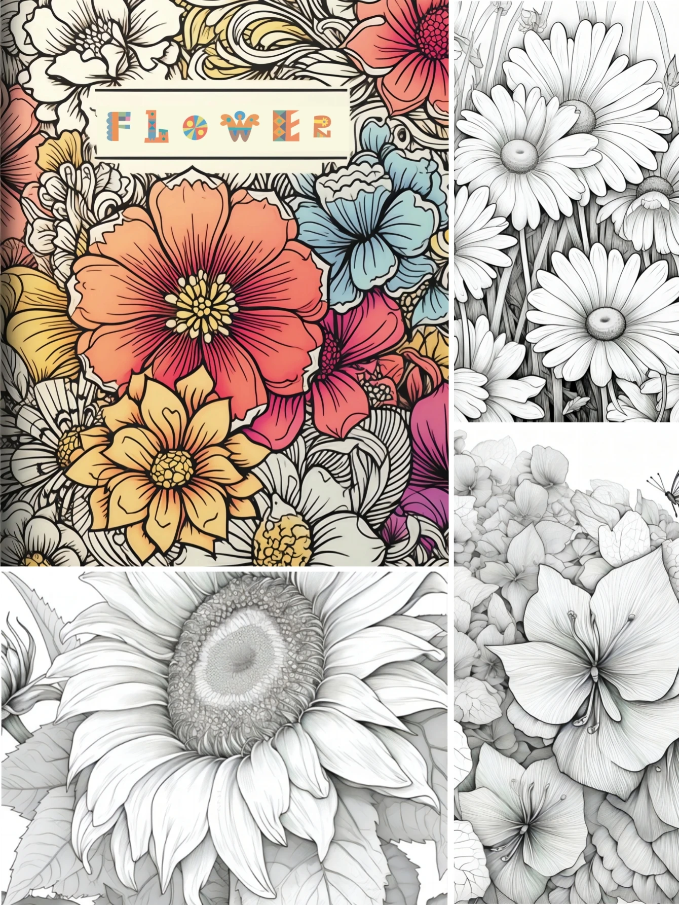 1pc Art Coloring Book 22 Page Coloring Books Gift For Birthday Party Relieve Stress Kill Time Graffiti Painting Drawing Art Book 4