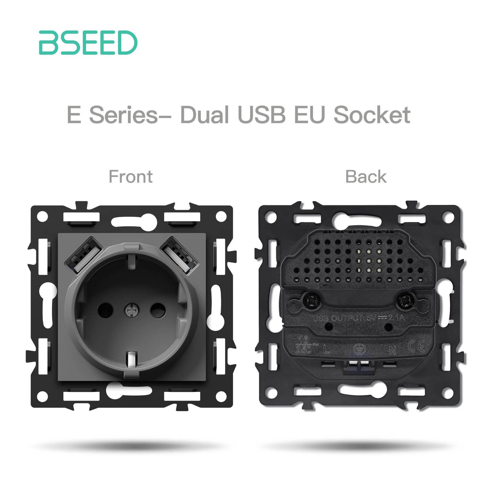 2USB Socket Module