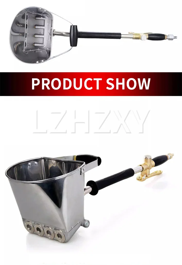 Mortar Spray Gun Wall Cement Spray Gun Plaster of Paris Hopper Spra y Gun Textur