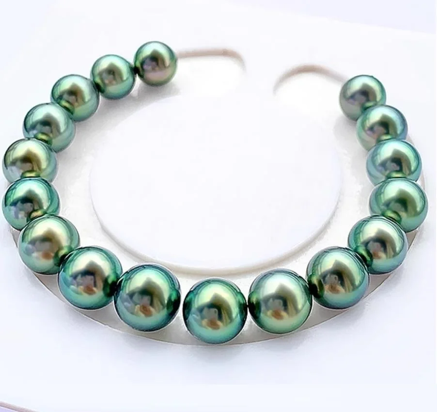 

Женский браслет из серебра 925 пробы, с натуральным жемчугом 10-11 мм