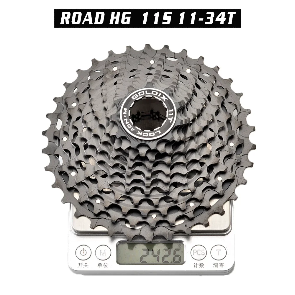 GOLDIX SL CNC Road Bike 12/11S Ultralight Freewheel 11/12-28