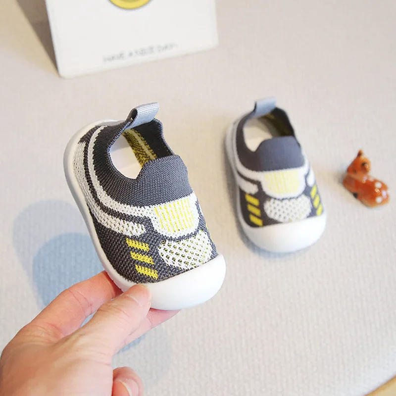 Baby Walking Shoes Soft Bottom Non-slip Baby Shoes Spring and Autumn A Stirrup 1-3 Years Old Children's Shoes and Socks - 3