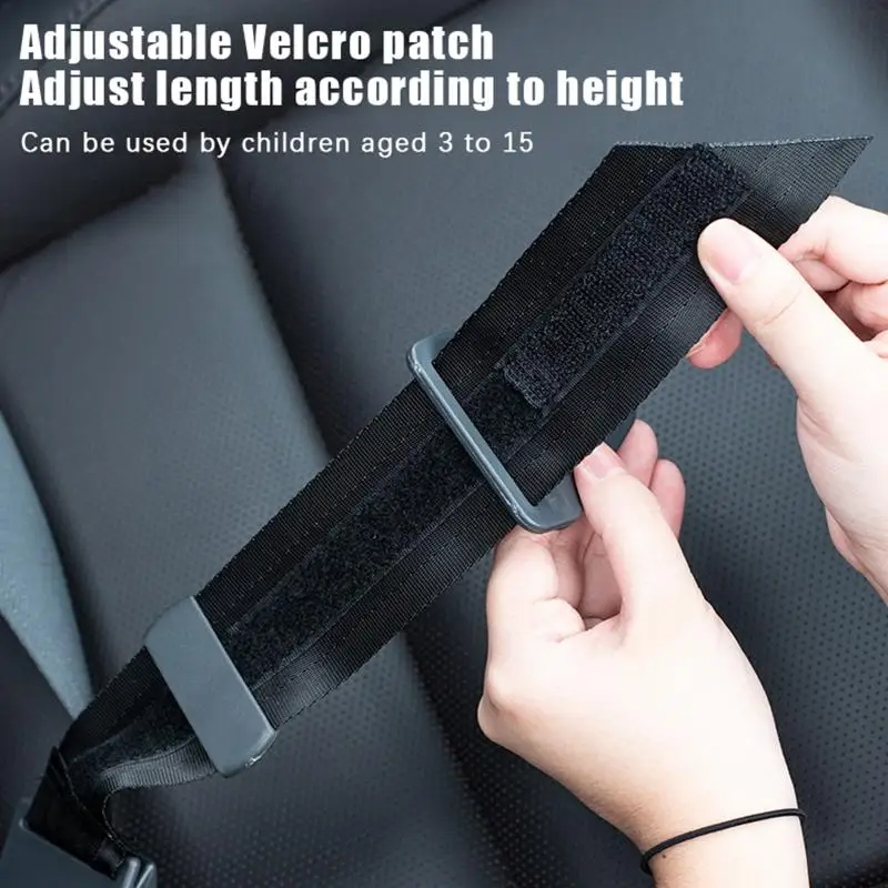 Easy-to-use Youth Safety Restraints Adjustable Children's Car Seat Belts Anti-snag Harnesses With Neck Protection