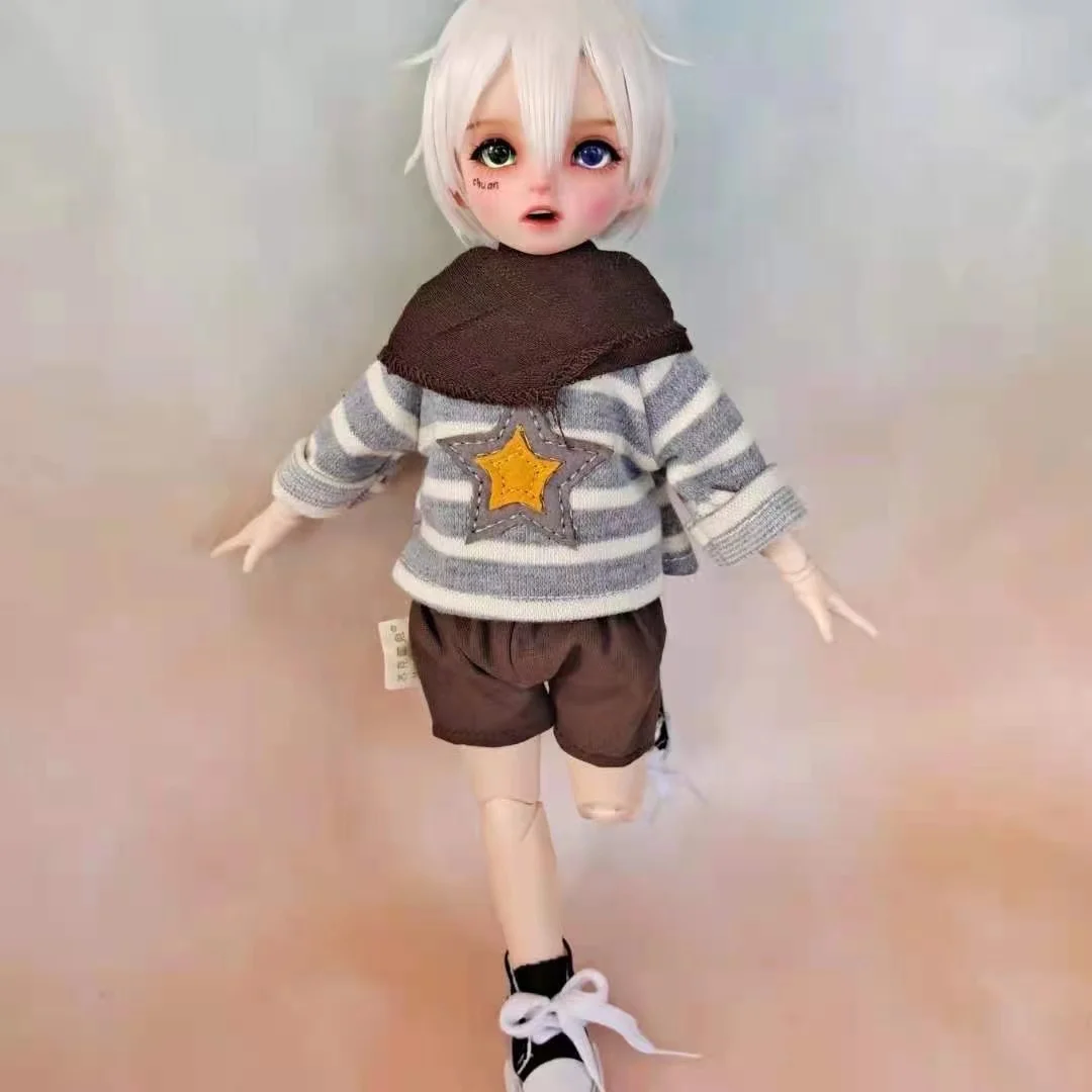 1/6bjd boneca roupas camisa topos calças pijamas conjunto casa roupas para  grande 1/6, yosd, 30cm boneca roupas acessórios sapatos - AliExpress