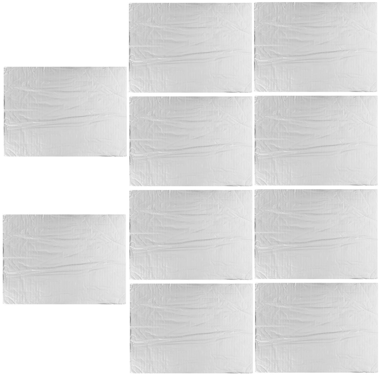 

10 Pcs Car Fireproof Sound Insulation Mat Dampening Deadener For Cars Deadening