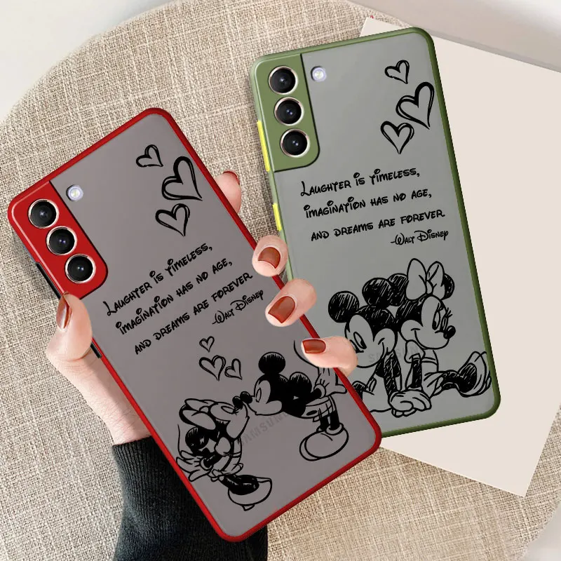 Custodia Carina Disney Mickey Mouse Per Samsung Galaxy S9 Note 10 Plus S10 Plus Note 20 Ultra S8 Note 9 8 S8 Plus Cover Tpu Luxury