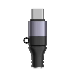 Universal Mini USB Type C to 3.5mm Audio Adapter (Grey)
